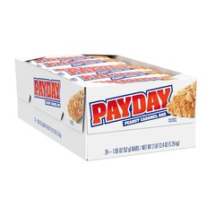 Party-Ready Peanut Caramel Candy Bars Bulk Box – 1.85 oz Each (24 Count)