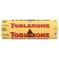 3 Pack Toblerone Swiss Milk Chocolate Honey Almond Nougat 18 Bars 3.52 oz Each