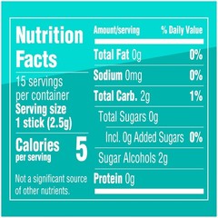 Polar Ice Gum Sugar Free 10 Pack Strong Mint