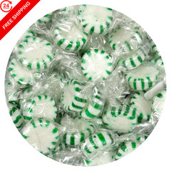 Starlight Spearmint Candy, 2 Pound Bulk Hard Candy (Approx. 2