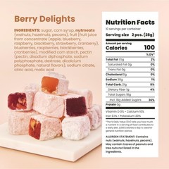 , Berry Delights – Assorted Vegan Berry Snack, Gluten Free, Lokum Nuts Strawb…