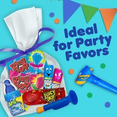 Bazooka Variety Candy Box 18 Count Lollipops Ring Pop Push Baby Bottle JuicyDrop