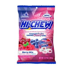 Hi-Chew Chewy Candy, 3.17 Oz Ounce (Pack of 1), black