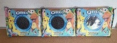 OREO x Pokémon Limited Edition Chocolate Sandwich Cookies 15.25 Oz New Lot Of 3