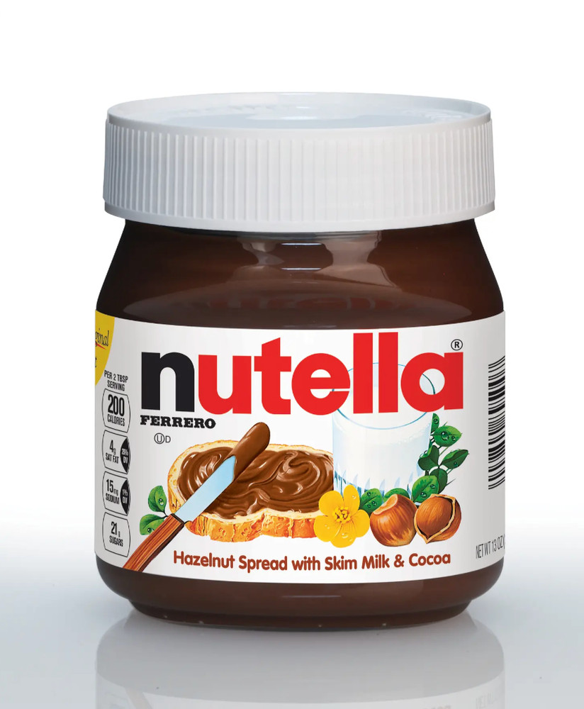 Nutella Hazelnut Spread with Cocoa, 13 oz Jar, EXP 10/2026, FREE SHIPPING
