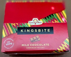 Golden Tree Ghanaian Cocoa Milk Chocolate. Free US Shipping. Sold per box