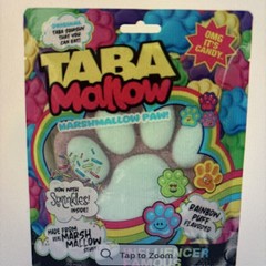 Candy: Taba Squishy Paw TABA Mallow Influencer Famous Marshmallow Paw 3.5oz
