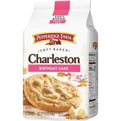 Pepperidge Farm Charleston Birthday Cake Cookies, 8 Soft Baked Cookies, 8.6 oz