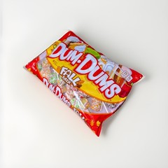 Dum-Dums Fall Mix Lollipops 10.2 oz/44 Pops 6 Flavors Caramel Apple,Pumpkin Pie+