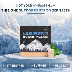 Remineralizing Gum with Nano Hydroxyapatite Xylitol – Sugar-Free Mint 36