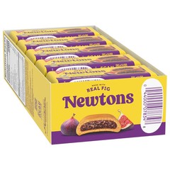 Newtons Fig Bars Soft Fruit Chewy Cookies – 10 Snack Packs (2 Cookies per Pack)