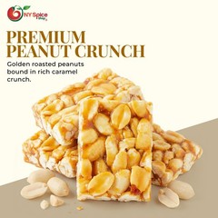 Peanut Crunch Bar – Crunch Bars by NY Spice – Premium Quality – FREE SHIP