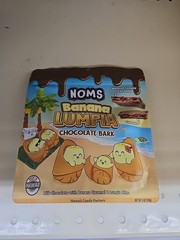New Hawaii Made Fresh Sealed NOMS Banana Lumpia Chocolate Bark 5.1 oz Treat