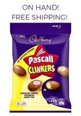 Cadbury Pascall Clinkers Australia Chocolate Candy Viral Tik Tok In Hand USA