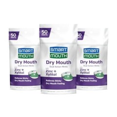 SmartMouth Dry Mouth Dual-Action Mints – Sugar-Free Breath Mints – 50 Count, 3