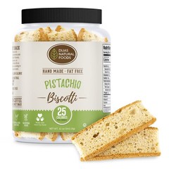 DIJAS Natural Foods, Individually Wrapped Fat Free Biscotti Cookies, All Natu…