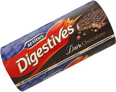 British Biscuits – McVities Dark Chocolate Digestives 300g