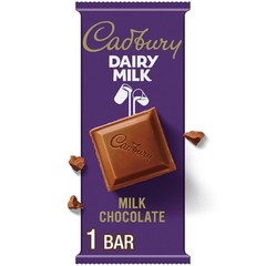 Cadbury 3.5 Ounce Milk Chocolate Candy Gift Bar