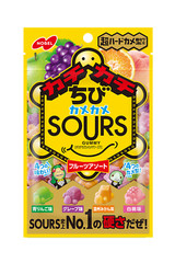Japan Sour Gummies Nobel Confectionery Kachikachi Chibi Kamekame Sours 70g×6bags