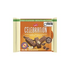 Leclerc Celebration Vanilla Wafer Cookies 240 g. / 8.5 oz. x 4
