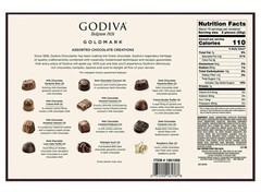 Godiva Premium Assortment 27 Chocolates Limited Edition Spring Gift Box 11.3 Oz