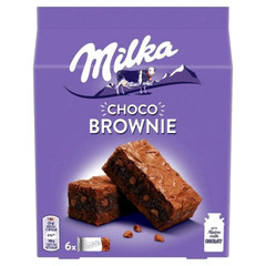 6x25G MILKA CHOCO BROWNIE – CHOCOLATE CAKE BARS COOKIE DELICIOUS 150G (5.3oz.)