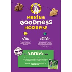(pack of 2) Annie’s Gluten Free Cocoa & Vanilla Bunny Cookies, 6.75 Oz each