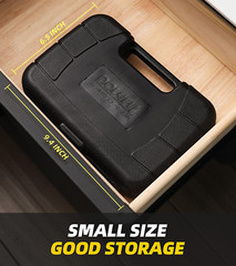 Small Homeowner Tool Set 9 Pieces General Household Small Hand Tool Kit with Pla