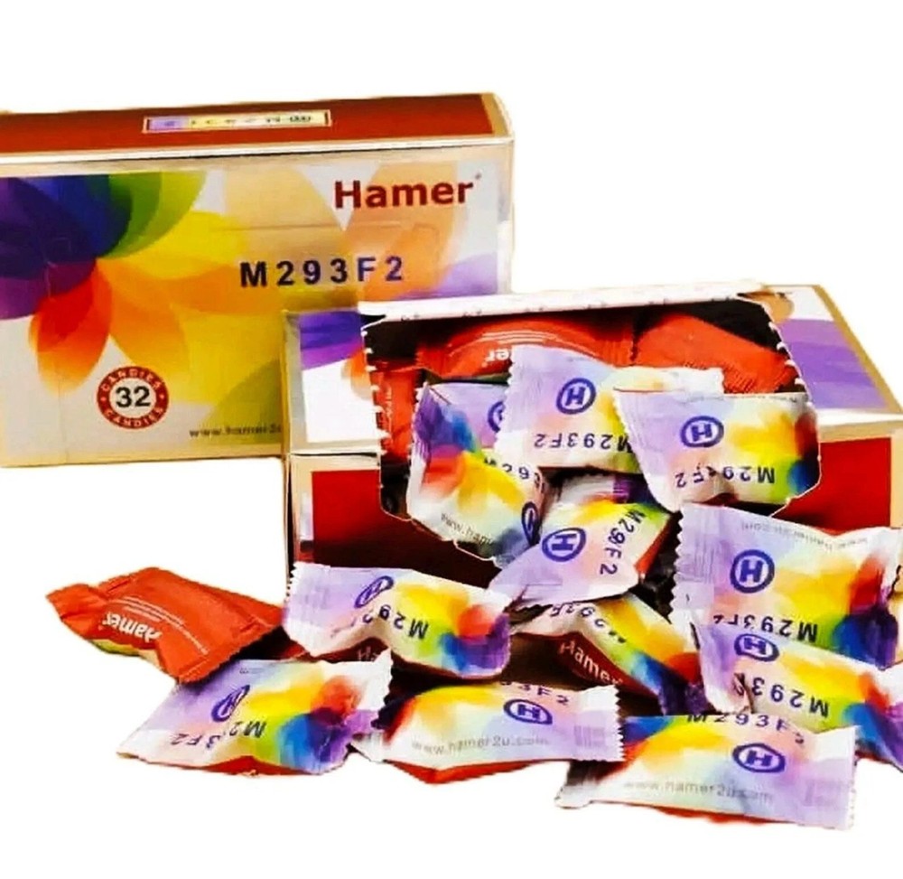 Rare – Coffee Herbal Candy – HMR Rainbw Natural Energy Treat 32 Pcs / Box