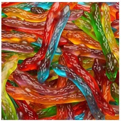 Twin Snakes Gummy Candy 8.3 Oz Sweet & Sour Chewy Snacks Assorted Flavors