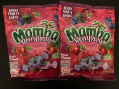 Mamba BERRY TASTY Fruit Chews- 4 BERRY FLAVORS- {LOT OF 2 BAGS}