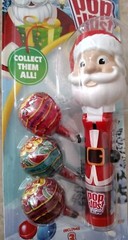 Santa Pop Ups! Lollipop Filled With Chupa Chups by Flix Candy, NEW