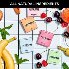 Sugar-Free Xylitol Chewing Gum, Organic, Vegan, Gluten-Free – 12 Count Pack