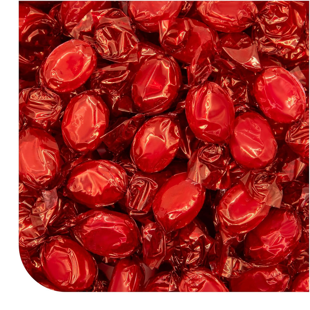 Hard Candy Cinnamon Flavor – 2 Pound Bulk Pack (About 180 Count) – Individually