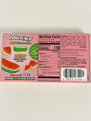 Mike and Ike Sour Watermelon Chewy Candy 4.25 oz Theater Box