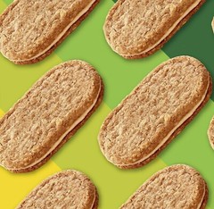 Nature Valley Cinnamon Almond Butter Biscuit Sandwiches, 10 Count, 13.5 oz