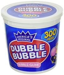 America’s Original Dubble Bubble Gum 47.6 300 Count (Pack of 1), Basic