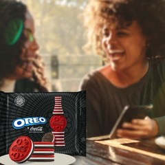 Limited Edition Oreo Coca Cola Flavor Cookies with Popping Candy 10.68oz Coke