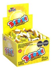 Chicle Bazooka Banana – Caja X 80 Unidades