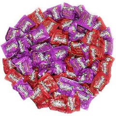 Skittles Candy Mix, Original & Wild Berry Flavors, Fun Size Packets (4 Pounds)