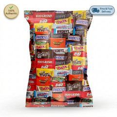 Bulk Assorted Variety Pack Fun Size Chocolate Candy Individually Wrapped 2LB Bag