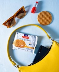 Caramel Stroopwafels from Holland – 24 Individually Wrapped//