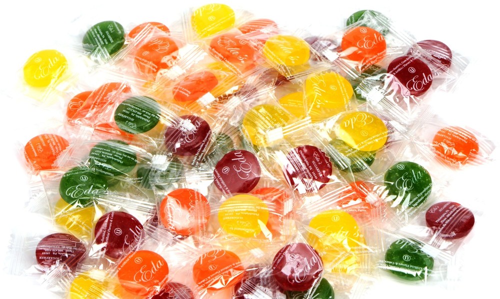 Sugar Free Sour Mix Hard Candy, ONE POUND, individually wrapped, OU Parve, Uses