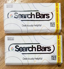 2x AI Google Search Bar Tony’s Chocolonely LIMITED EDITION chocolate Gemini