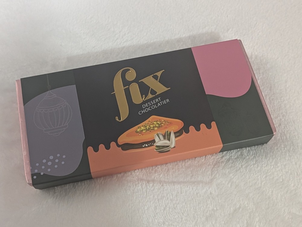 Original Fix Dubai Pistachio & Kunafah Milk Chocolate Bar