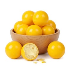 Premium Yellow Banana Flavor Gumballs – Sweet Fruity Chewing Gum Candy – 1lb-5lb