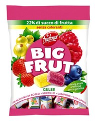 BIG FRUT DUFOUR 150g CARAMELLE GELEE FRUTTI DI BOSCO italian gelatine elah fruit