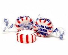 SweetGourmet Sugar-Free Peppermint Hard Candy | Individually Wrapped |