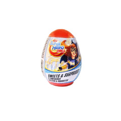 DC Superhero GIRLS plastic Surprise egg with toy and candy -1ct. FREE SHPPING
