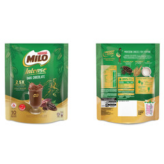 NESTLE MILO Intense Dark Chocolate 10 sticks (33gX 5 Pack)- DHL EXPRESS